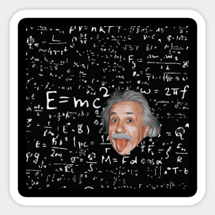 albert einstein Sticker